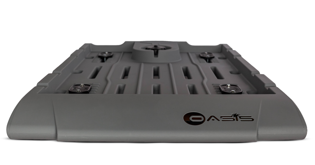 Oasis Duo Gris — Tanque de agua + Canasta de carga | 38 Litros
