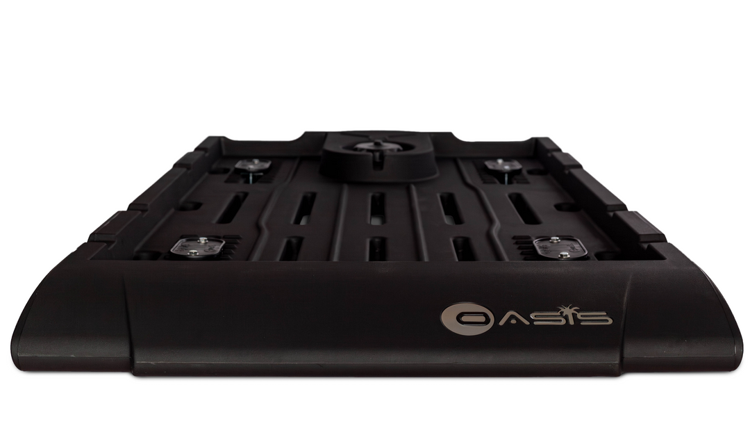 Oasis Duo Negro — Tanque de Agua + Canasta de Carga | 38 Litros
