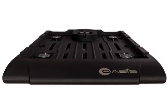 Oasis Duo Negro — Tanque de Agua + Canasta de Carga | 38 Litros