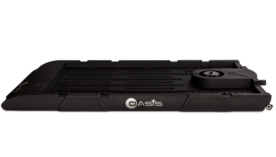 Oasis Duo Negro — Tanque de Agua + Canasta de Carga | 38 Litros