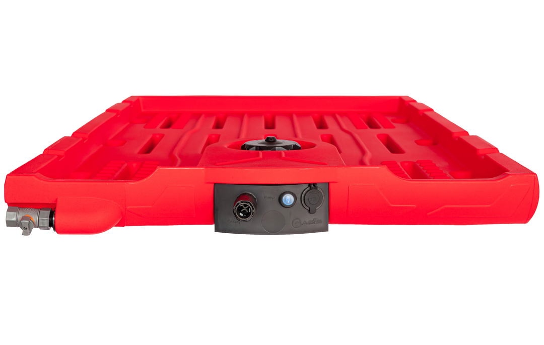 Oasis Duo Rojo — Tanque de Agua + Canasta de Carga | 38 Litros