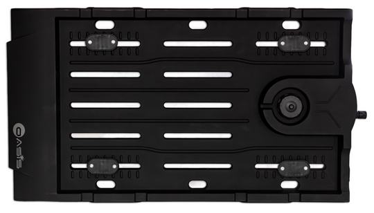 Oasis Duo Negro — Tanque de Agua + Canasta de Carga | 38 Litros