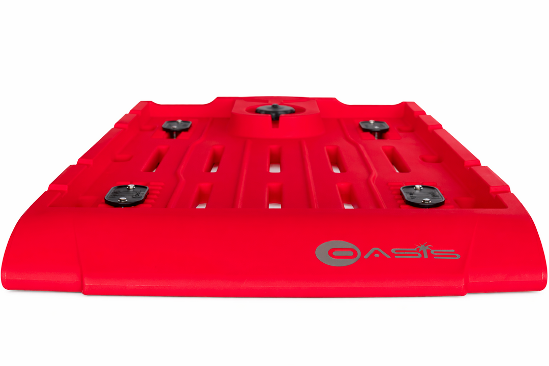 Oasis Duo Rojo — Tanque de Agua + Canasta de Carga | 38 Litros